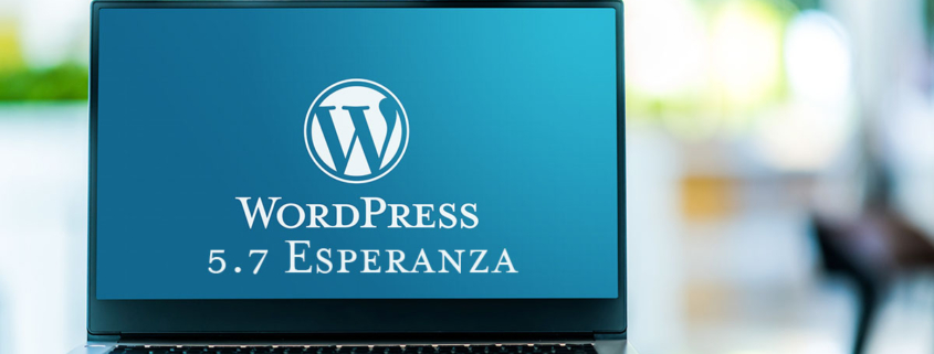 wordpress 5.7 esperanza