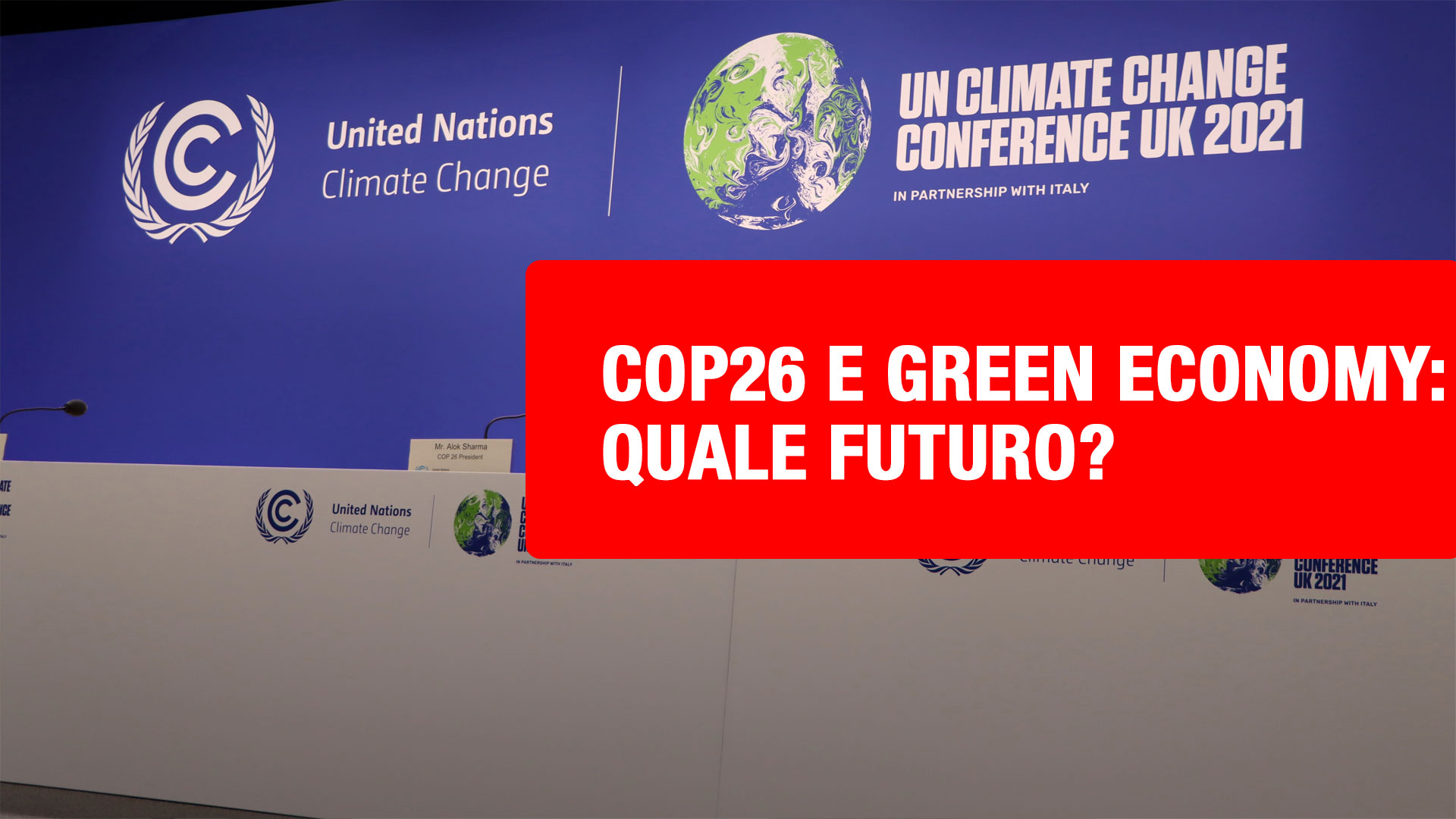 cop26 e green economy