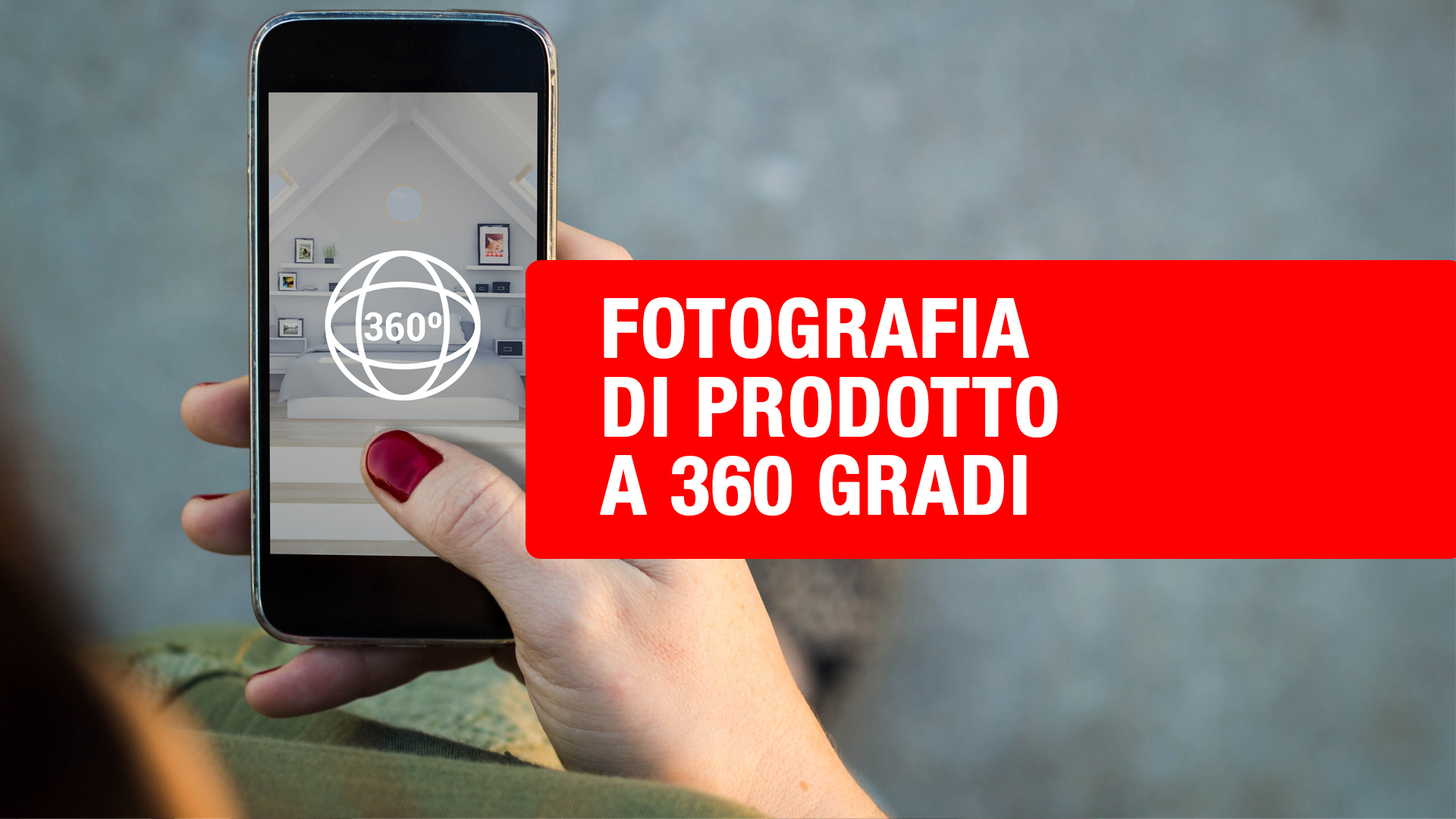 fotografia di prodotto a 360 gradi