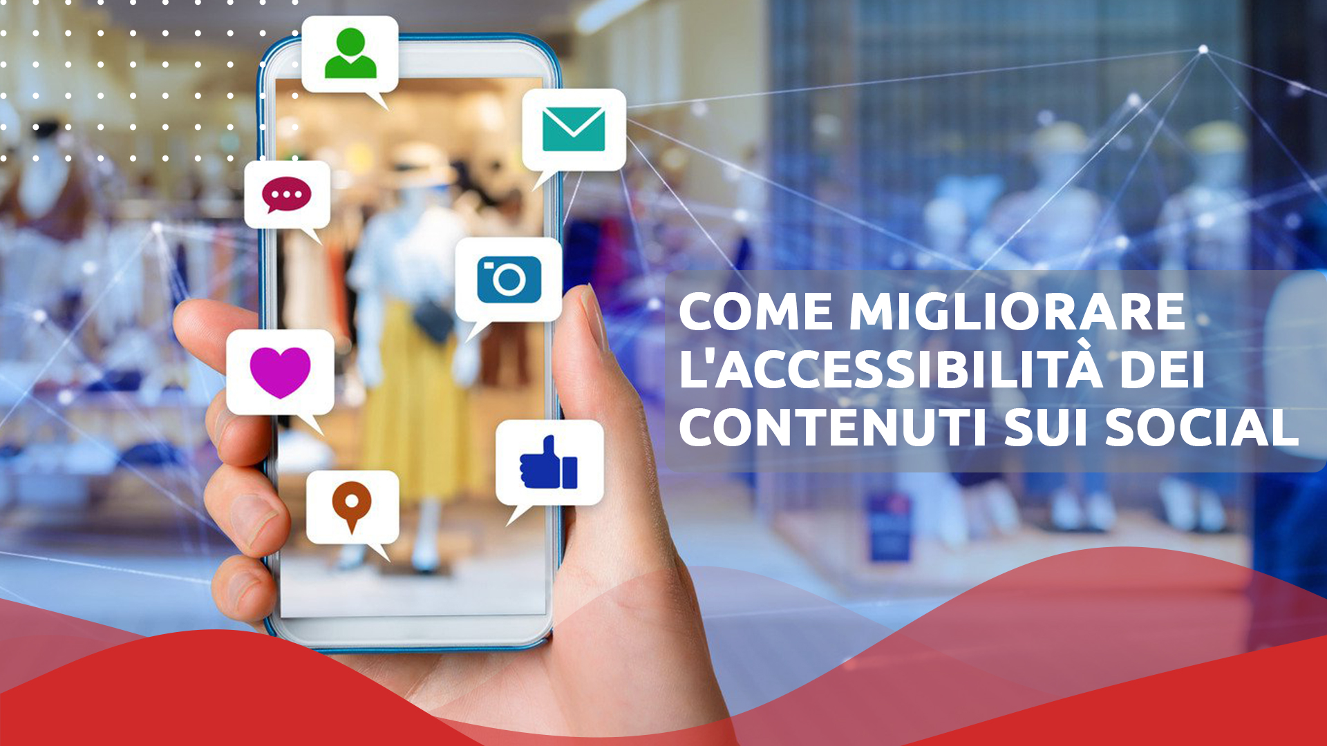 accessibilità sui social media