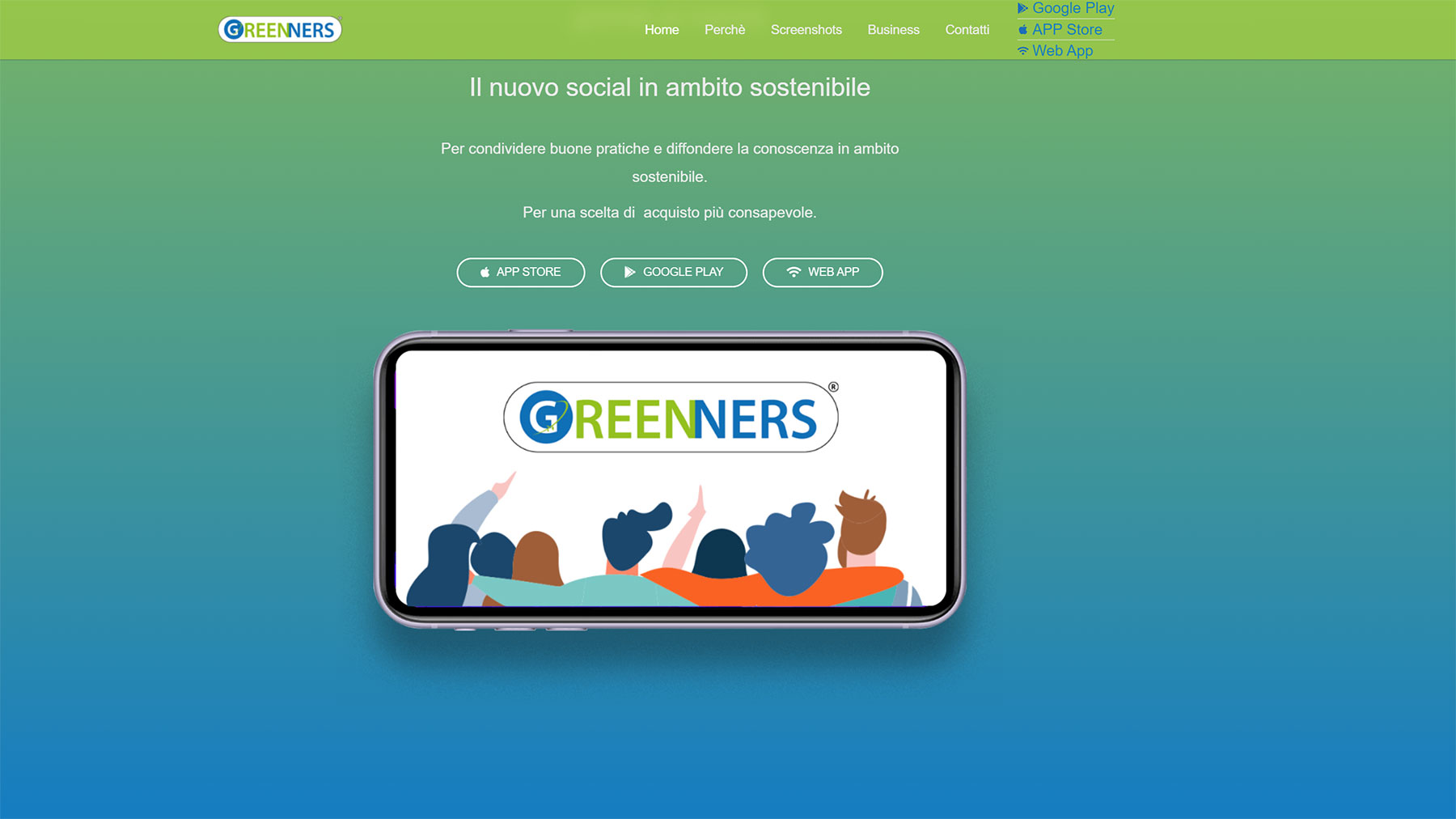 greenners sostenibilità