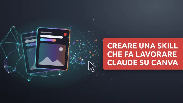 Creare una skill che fa lavorare Claude su Canva